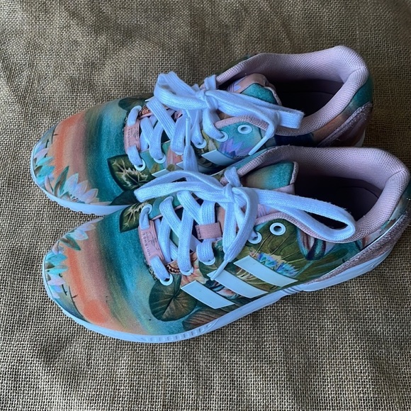 ADIDAS ORIGINALS ZX FLUX W "DUST PINK" Size 7 1/2 Rare Sold Out Hard to find - Picture 3 of 12